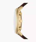 Fossil Neutra Chronograph Brown Leather Watch FS6113