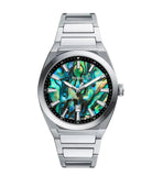 Fossil Everett Three-Hand Date Stainless Steel Watch - FS6114