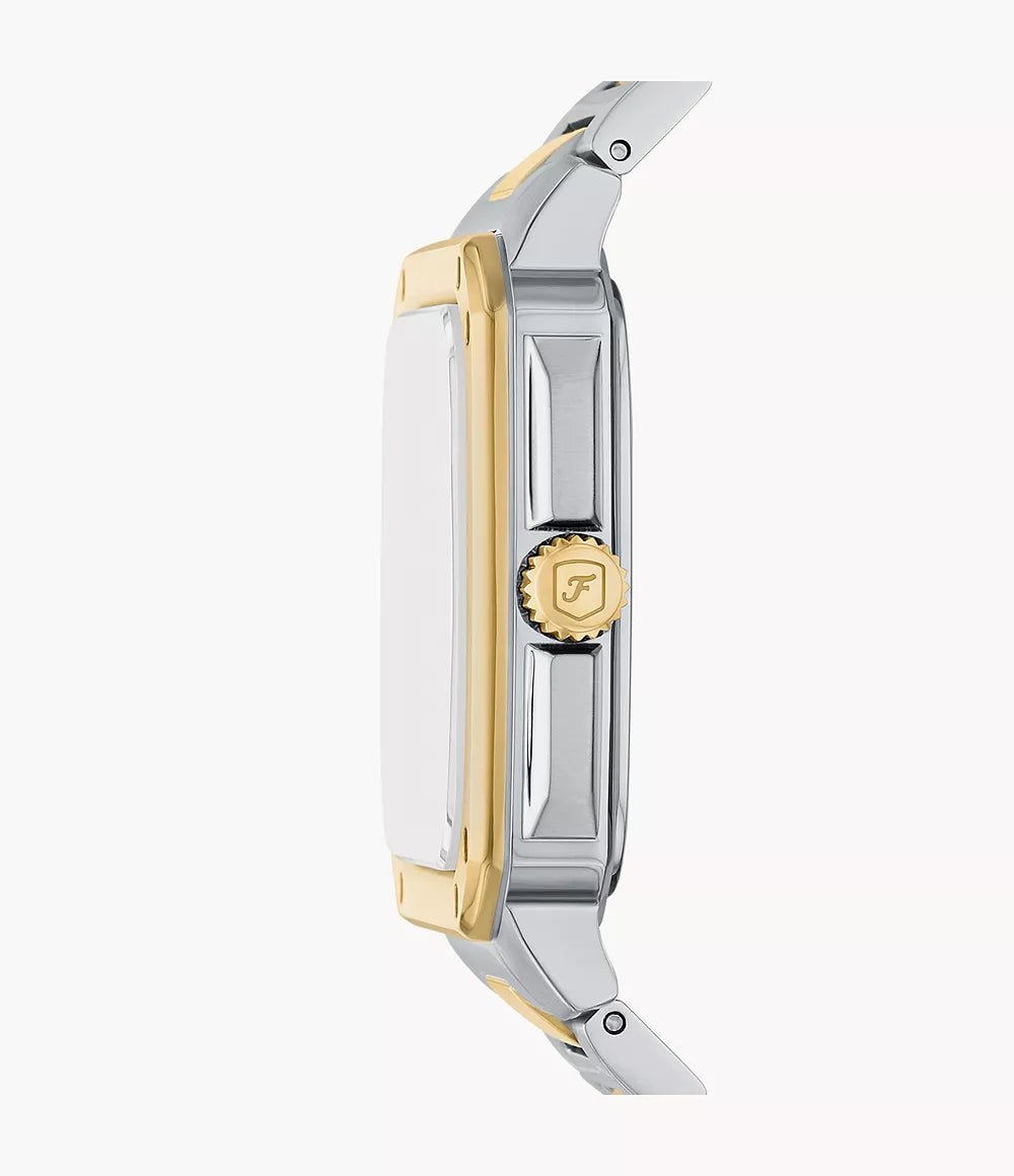 Fossil Crosby Three-Hand Date Stainless Steel Watch - FS6123 - KRISHNA WATCH COMPANY