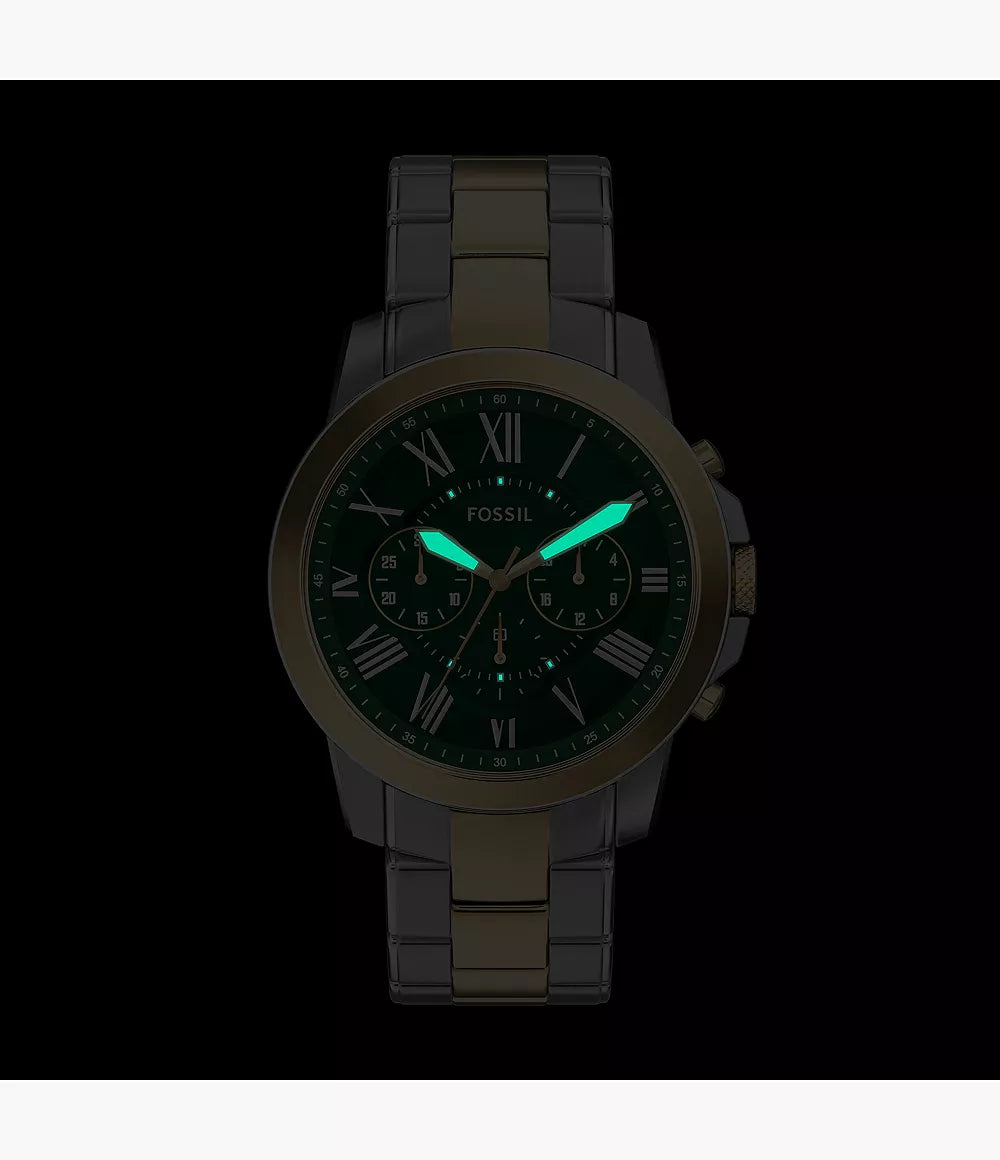 Fossil Grant Quartz Chronograph Men - FS6131 - KRISHNA WATCH COMPANY