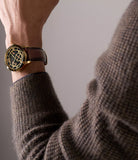 Fossil Townsman Big Tic 42mm Brown Leather Watch FS6190