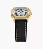 Fossil Harlow Black Quartz Leather Watch FS6215