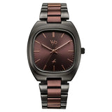 Vyb Aviator By Fastrack Quartz Analog Brown Dial Watch For Guys fv30004km03w