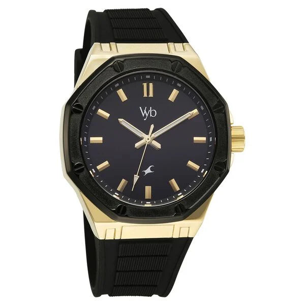 Vyb Rebel By Fastrack Quartz Analog Watch For Guys fv30008kp01w - KRISHNA WATCH COMPANY