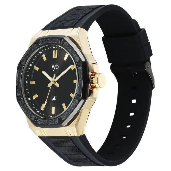 Vyb Rebel By Fastrack Quartz Analog Watch For Guys fv30008kp01w - KRISHNA WATCH COMPANY