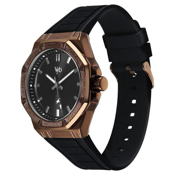 Vyb Rebel By Fastrack Quartz Analog Watch For Guys - 30008QP01W - KRISHNA WATCH COMPANY