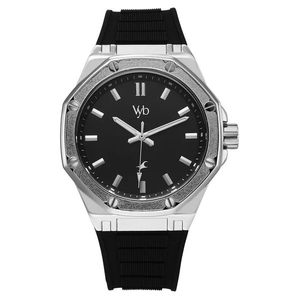Vyb Rebel By Fastrack Quartz Analog Watch For Guys - 30008SP01W - KRISHNA WATCH COMPANY
