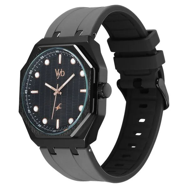 Vyb Rebel By Fastrack Quartz Analog Watch For Guys - FV30017NP02W - KRISHNA WATCH COMPANY