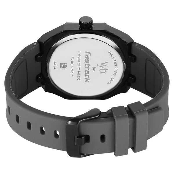 Vyb Rebel By Fastrack Quartz Analog Watch For Guys - FV30017NP02W - KRISHNA WATCH COMPANY