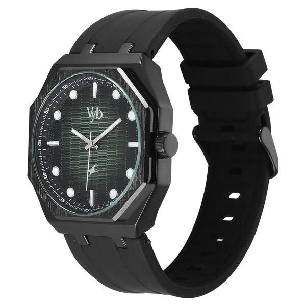 Vyb Rebel By Fastrack Quartz Analog Watch For Guys - 30017NP03W - KRISHNA WATCH COMPANY