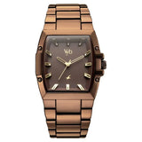 Vyb Challenger By Fastrack Quartz Analog Brown Dial Watch For Guys FV30023QM04W