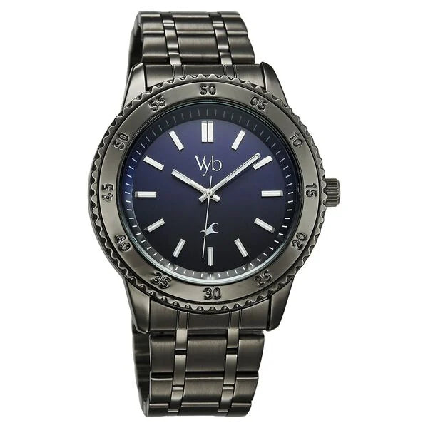Vyb Quest By Fastrack Quartz Analog Watch For Guys - FV30036QM01W - KRISHNA WATCH COMPANY