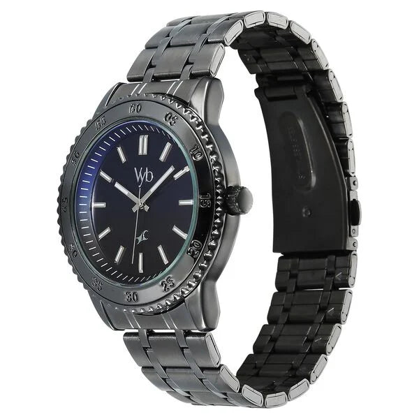 Vyb Quest By Fastrack Quartz Analog Watch For Guys - FV30036QM01W - KRISHNA WATCH COMPANY
