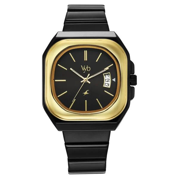 Vyb Pioneer By Fastrack Quartz Analog Watch For Guys fv30037km01w - KRISHNA WATCH COMPANY