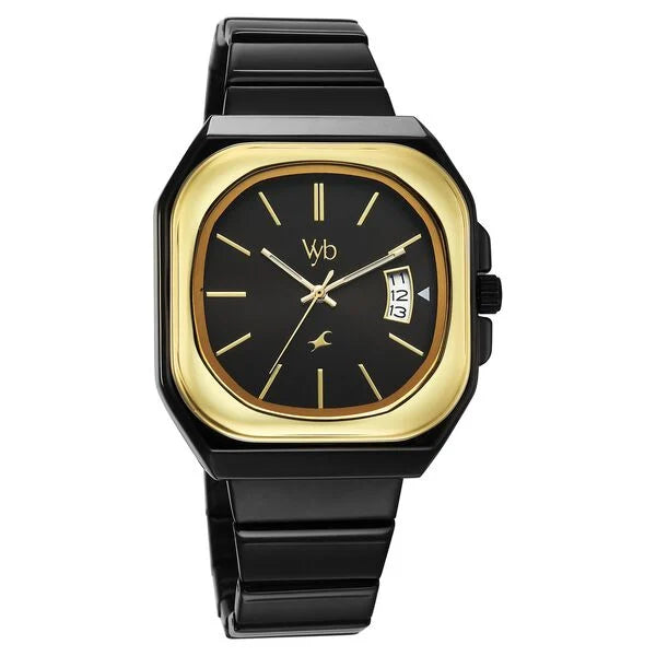 Vyb Pioneer By Fastrack Quartz Analog Watch For Guys fv30037km01w - KRISHNA WATCH COMPANY