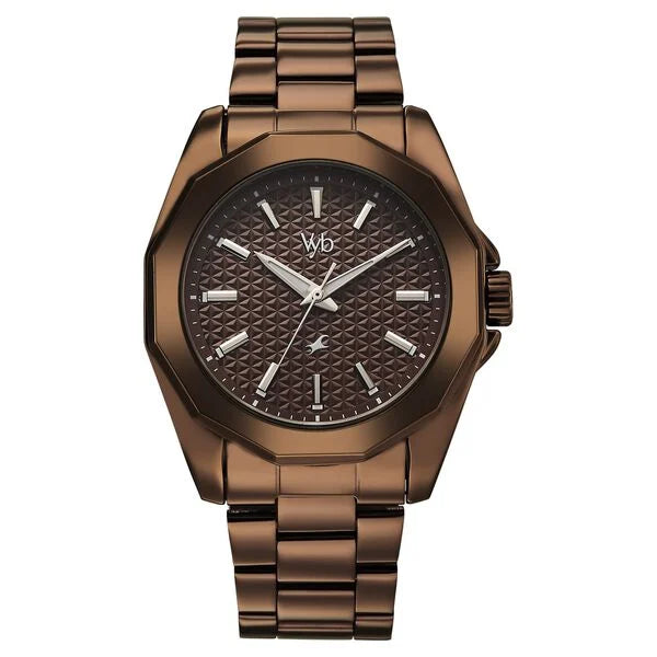 Vyb Challenger By Fastrack Quartz Analog Watch For Guys - FV30040QM02W - KRISHNA WATCH COMPANY