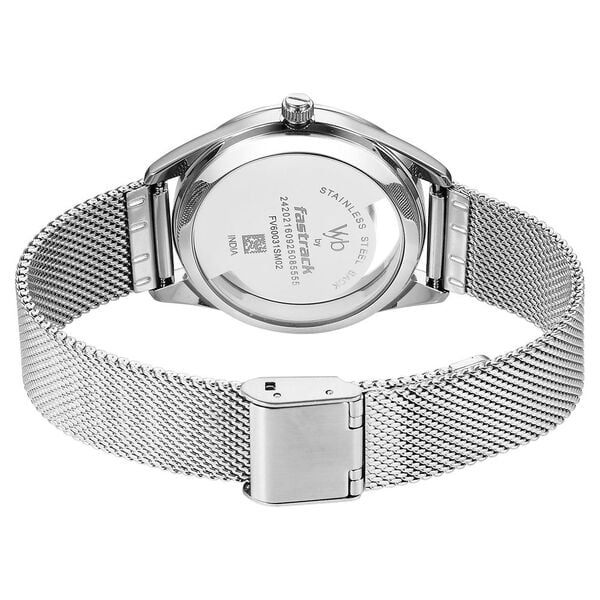 Vyb Runway By Fastrack Quartz Analog Watch For Girls - 60031SM02W - KRISHNA WATCH COMPANY