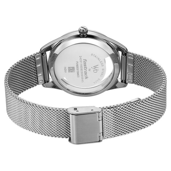 Vyb Runway By Fastrack Quartz Analog Watch For Girls - 60031SM03W - KRISHNA WATCH COMPANY