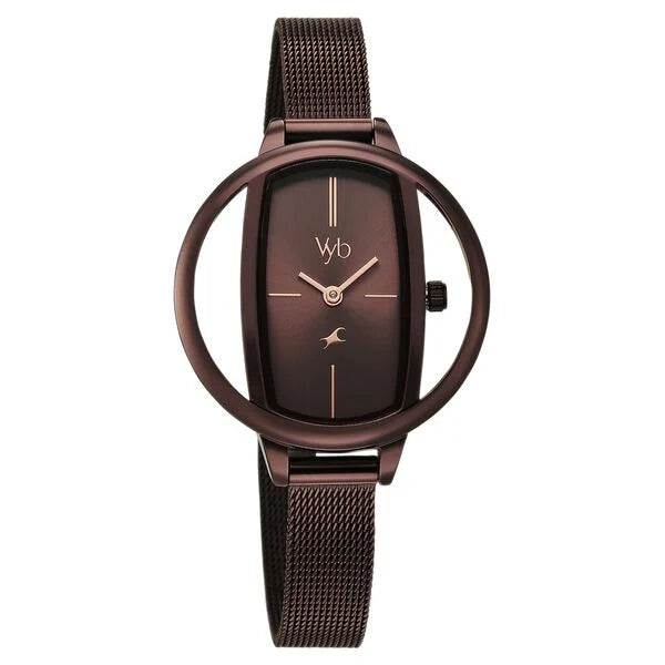Vyb Charmer By Fastrack Quartz Analog Watch For Girls - 60037QM01W - KRISHNA WATCH COMPANY