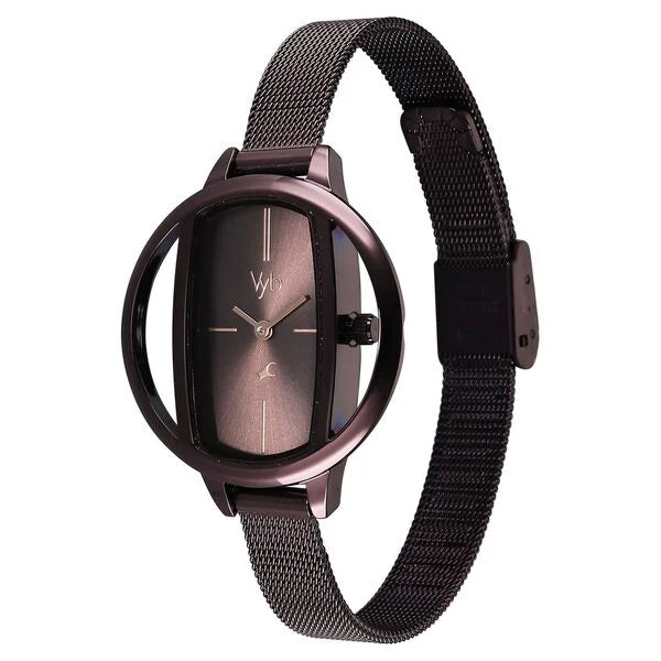Vyb Charmer By Fastrack Quartz Analog Watch For Girls - 60037QM01W - KRISHNA WATCH COMPANY