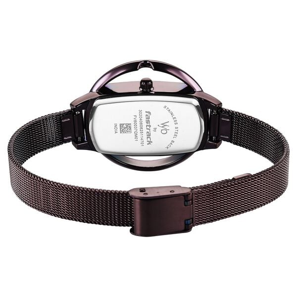 Vyb Charmer By Fastrack Quartz Analog Watch For Girls - 60037QM01W - KRISHNA WATCH COMPANY