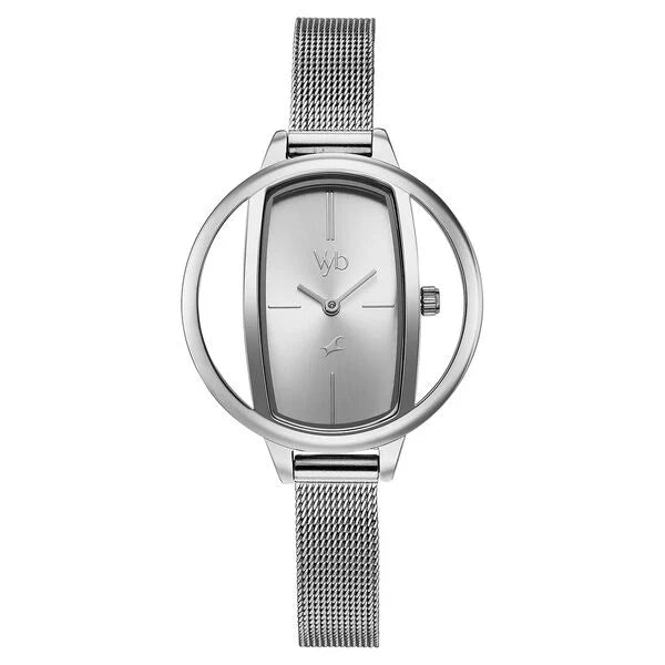Vyb Charmer By Fastrack Quartz Analog Watch For Girls fv60037sm02w - KRISHNA WATCH COMPANY