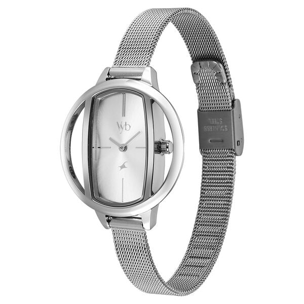 Vyb Charmer By Fastrack Quartz Analog Watch For Girls fv60037sm02w - KRISHNA WATCH COMPANY