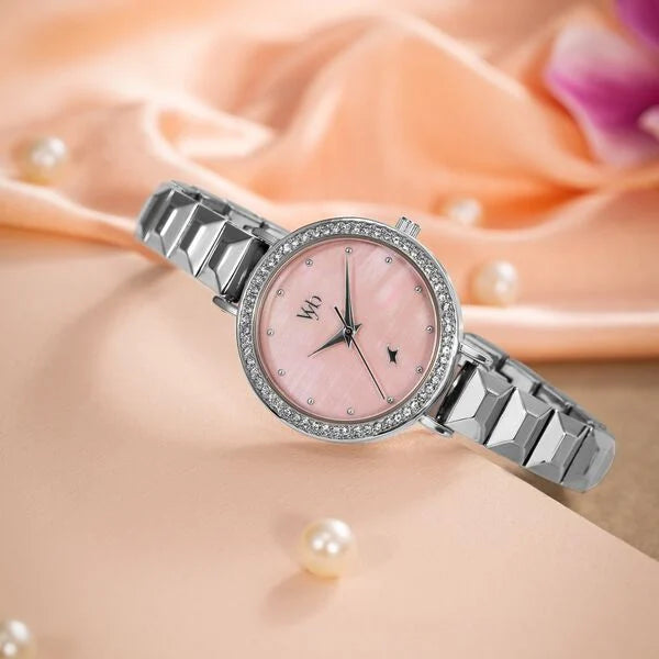 Vyb Enigma By Fastrack Quartz Analog Watch For Girls fv60050sm02w - KRISHNA WATCH COMPANY
