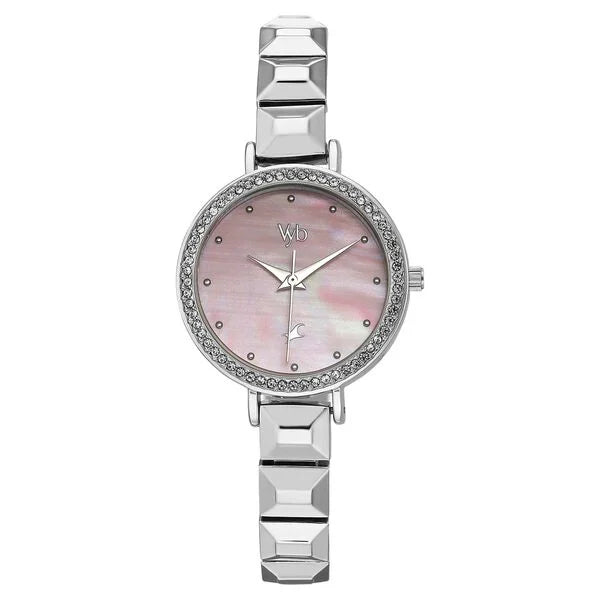 Vyb Enigma By Fastrack Quartz Analog Watch For Girls fv60050sm02w - KRISHNA WATCH COMPANY
