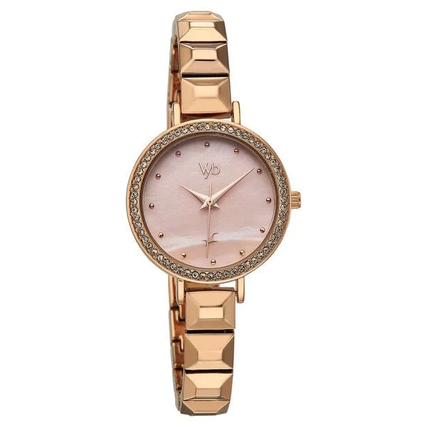 Fastrack Vyb Enigma Analog Watch For Girls - fv60050wm02w - KRISHNA WATCH COMPANY