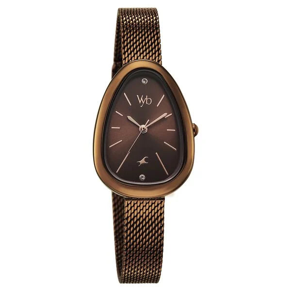 Vyb Prodigy By Fastrack Quartz Analog Watch For Girls - FV60073QM01W - KRISHNA WATCH COMPANY