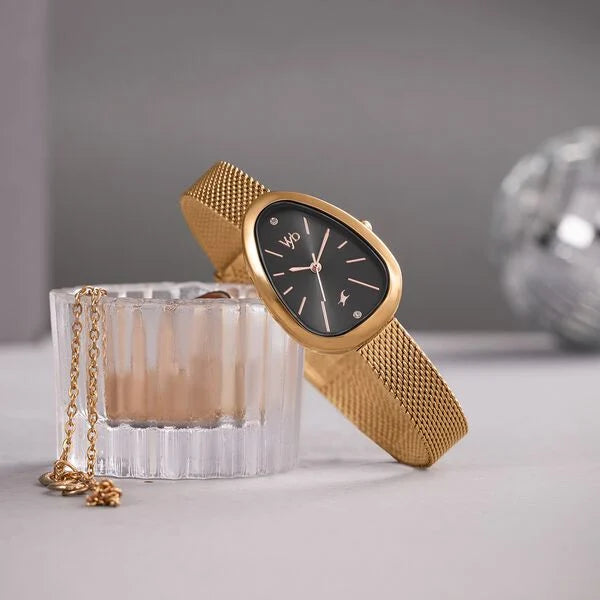 Vyb Prodigy By Fastrack Quartz Analog Watch For Girls fv60073wm02w