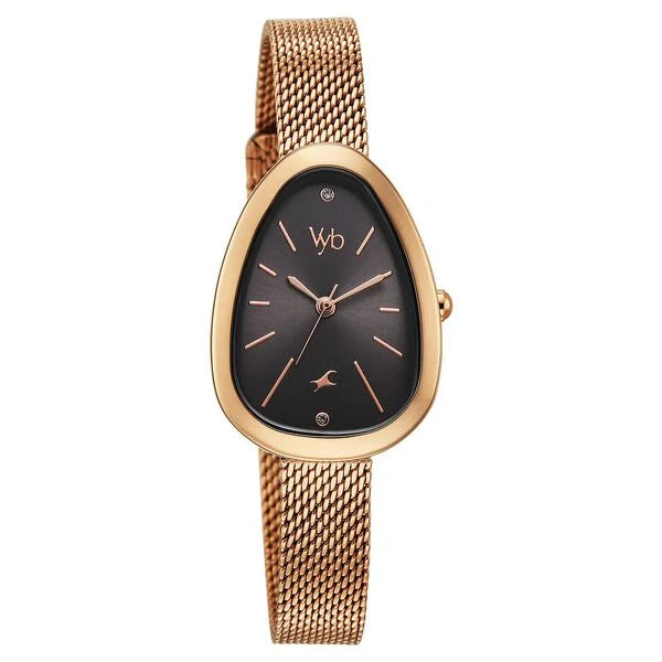 Vyb Prodigy By Fastrack Quartz Analog Watch For Girls - FV60073WM02W - KRISHNA WATCH COMPANY