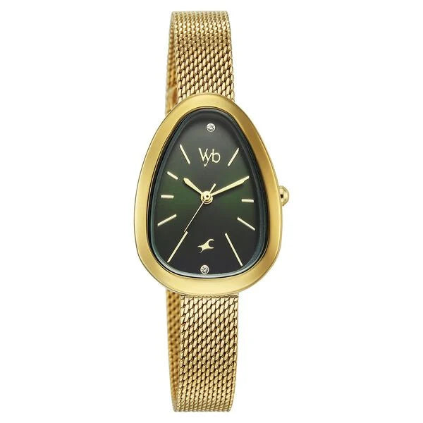 Vyb Prodigy By Fastrack Quartz Analog Watch For Girls - FV60073YM01W - KRISHNA WATCH COMPANY