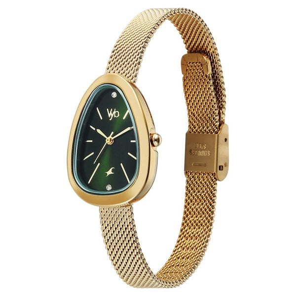Vyb Prodigy By Fastrack Quartz Analog Watch For Girls - FV60073YM01W - KRISHNA WATCH COMPANY