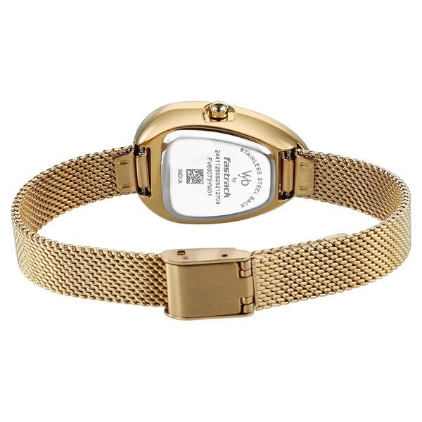 Vyb Prodigy By Fastrack Quartz Analog Watch For Girls - FV60073YM01W - KRISHNA WATCH COMPANY