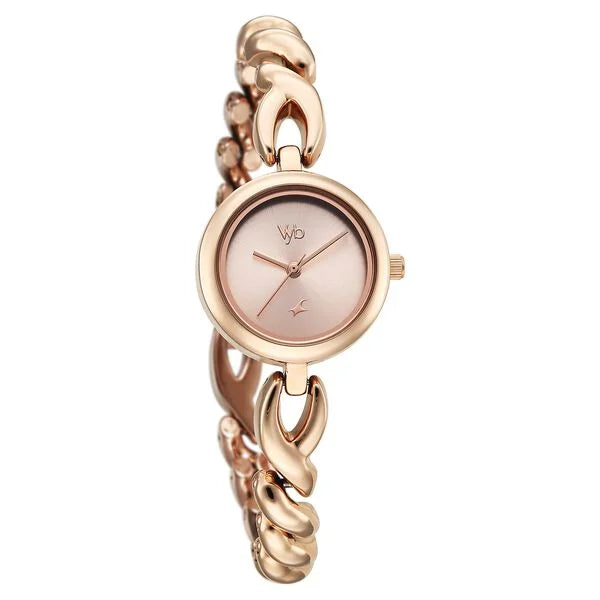 Vyb Siren By Fastrack Quartz Analog Watch For Girls - 60099WM01W - KRISHNA WATCH COMPANY