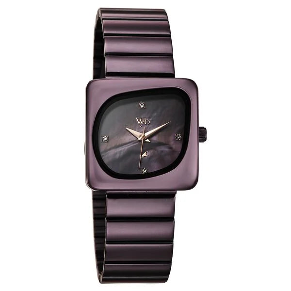 Vyb Diva By Fastrack Quartz Analog Watch For Girls fv60100qm01w - KRISHNA WATCH COMPANY