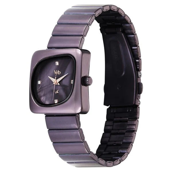Vyb Diva By Fastrack Quartz Analog Watch For Girls fv60100qm01w - KRISHNA WATCH COMPANY