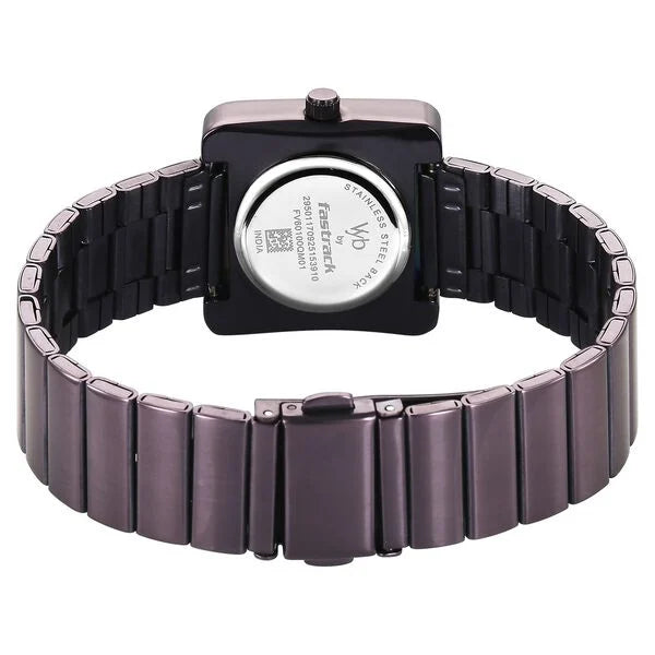 Vyb Diva By Fastrack Quartz Analog Watch For Girls fv60100qm01w - KRISHNA WATCH COMPANY