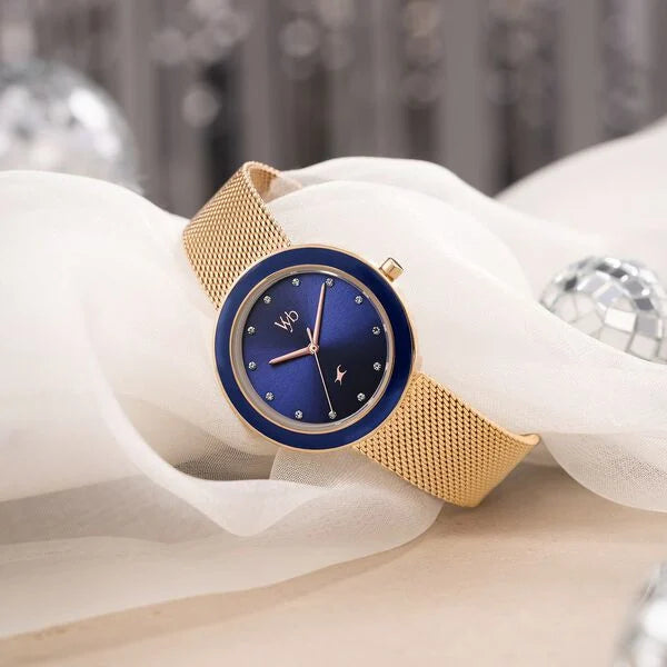 Vyb Lumina By Fastrack Quartz Analog Watch For Girls fv60102km02w - KRISHNA WATCH COMPANY