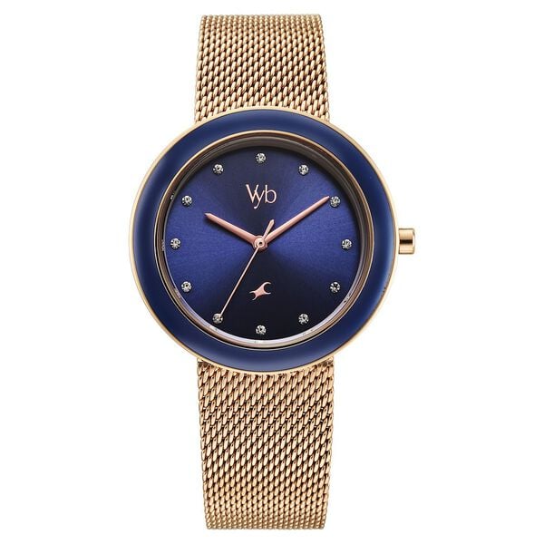 Vyb Lumina By Fastrack Quartz Analog Watch For Girls fv60102km02w - KRISHNA WATCH COMPANY