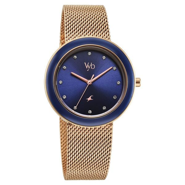 Vyb Lumina By Fastrack Quartz Analog Watch For Girls fv60102km02w - KRISHNA WATCH COMPANY