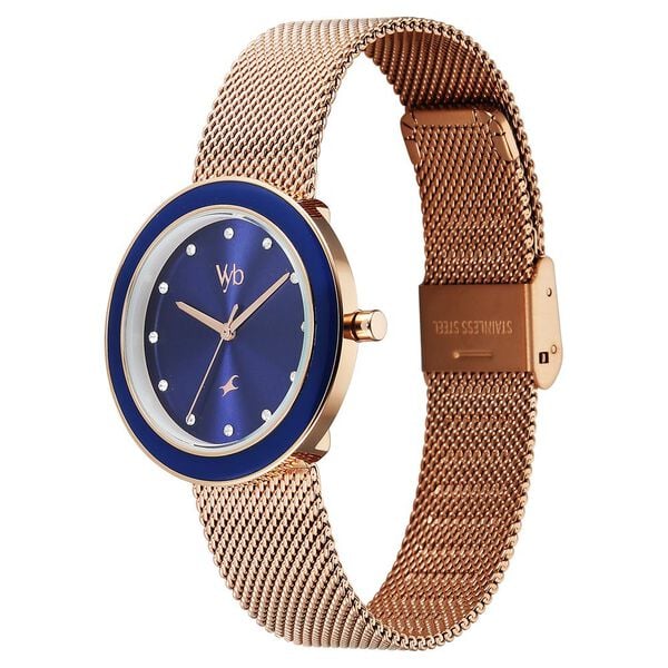 Vyb Lumina By Fastrack Quartz Analog Watch For Girls fv60102km02w - KRISHNA WATCH COMPANY