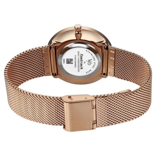 Vyb Lumina By Fastrack Quartz Analog Watch For Girls fv60102km02w - KRISHNA WATCH COMPANY