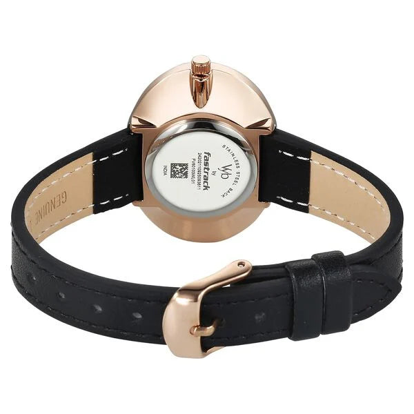 Vyb Mirage By Fastrack Quartz Analog Watch For Girls - FV60103WL01W - KRISHNA WATCH COMPANY