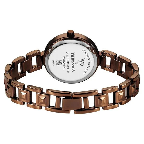 Vyb Manifester By Fastrack Quartz Analog Watch For Girls fv60104qm01w - KRISHNA WATCH COMPANY
