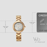 Vyb Aura By Fastrack Quartz Analog Watch For Girls - 60106WM01W