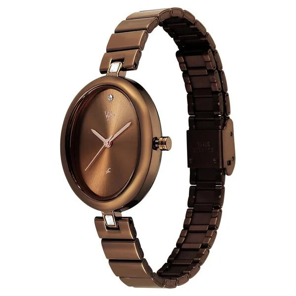 Vyb Celeste By Fastrack Quartz Analog Watch For Girls - 60108QM01W - KRISHNA WATCH COMPANY