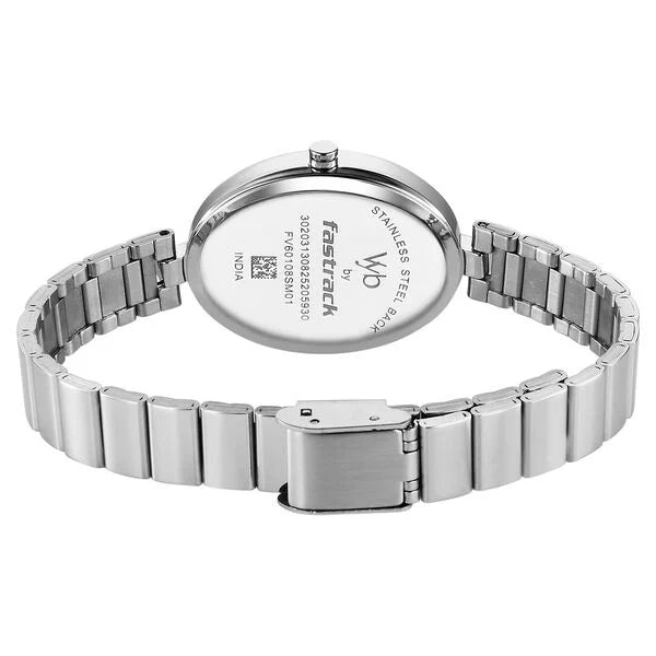 Vyb Celeste By Fastrack Quartz Analog Watch For Girls fv60108sm01w - KRISHNA WATCH COMPANY